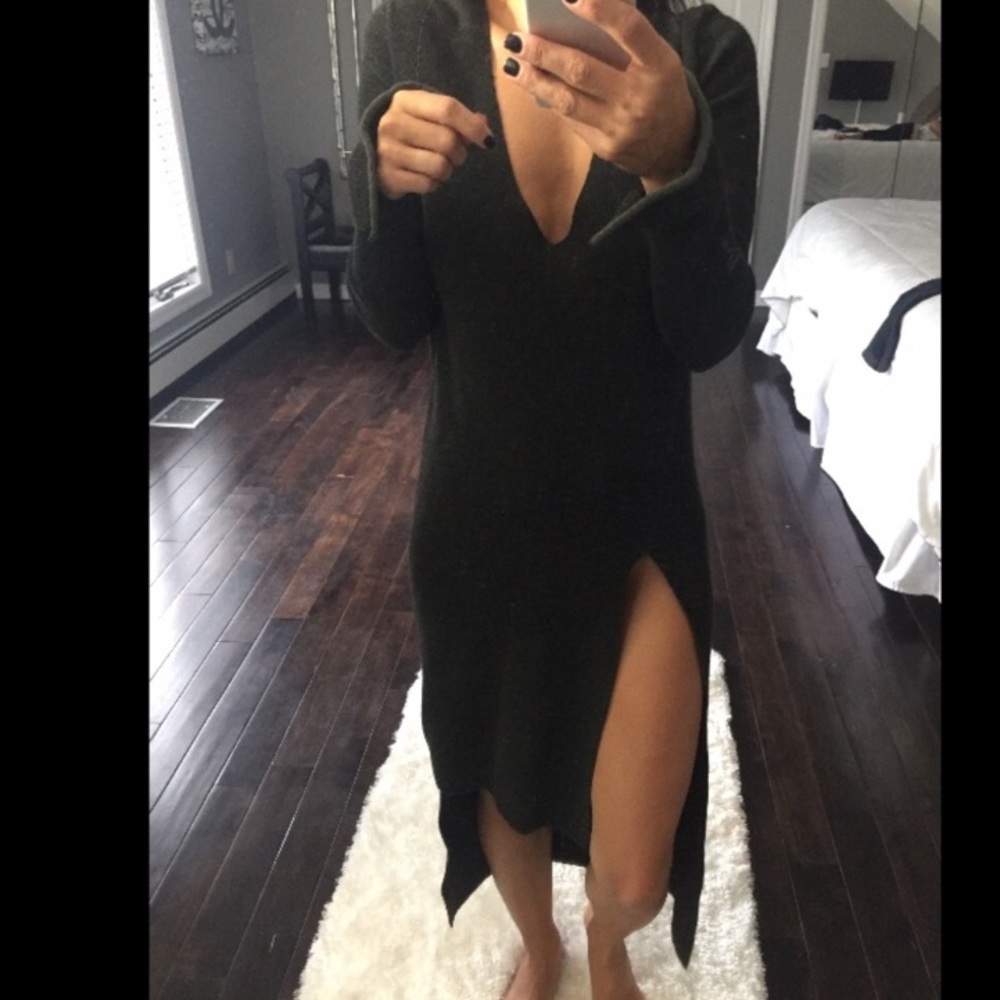 •SOLD•Zara Knit Tunic Dress Small